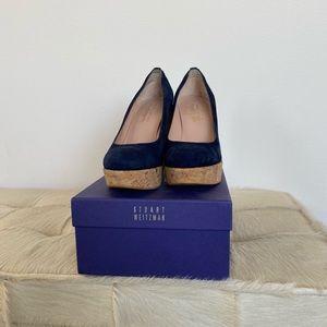 The Stuart Weitzman Corkswoon wedge.